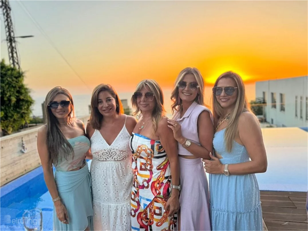 Sunset Gathering at Karam Residence in Amchit